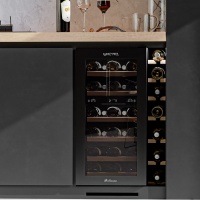 Винный шкаф Meyvel MV28NH-KBT2 компрессорный под столешницу со скрытой ручкой